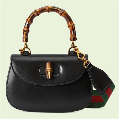 sac gucci poignee bambou|Sac Gucci Bamboo 1947 taille moyenne.